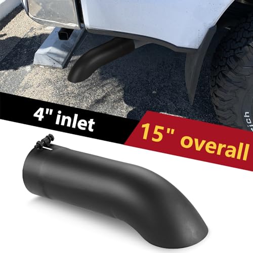 LCGP 4" Bolt-On Turn Down Exhaust Tip