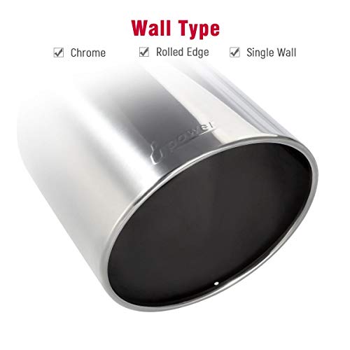 Upower 4" to 10" Bolt-On Exhaust Tip
