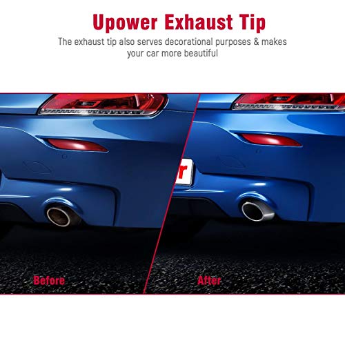 Upower 4" to 10" Bolt-On Exhaust Tip