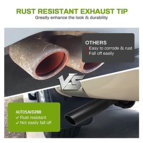 AUTOSAVER88 2.5" Stainless Steel Exhaust Tip