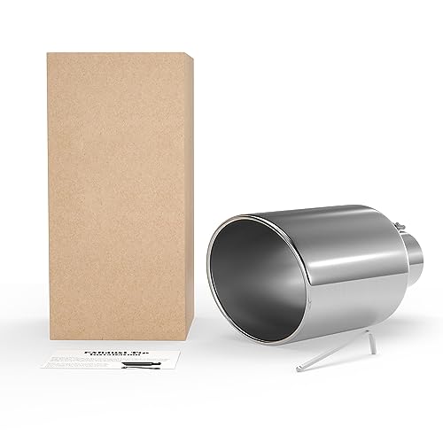 Stainless Steel Exhaust Tip - 5" Inlet, 10" Outlet