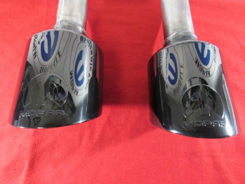 RAM 1500 Black Dual 5" Mopar Exhaust Tips