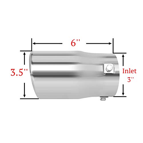 Adjustable Chrome Exhaust Tip for Cars and Trucks