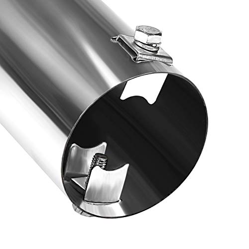 Stainless Steel Exhaust Tip for 1.5-2 Inch Pipes