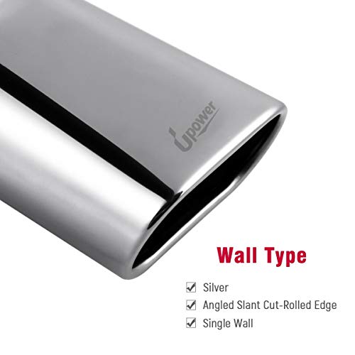 Stainless Steel Weld-On Rectangle Exhaust Tips