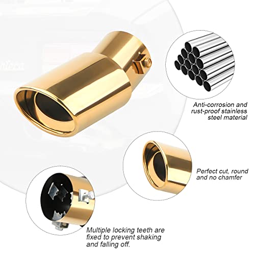 Polished Stainless Steel Exhaust Tips for Cars