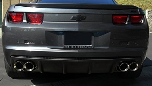 Dual 4" Stainless Steel Exhaust Tips for Camaro