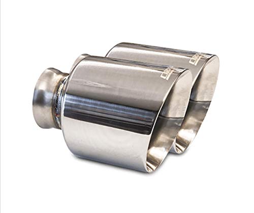 Carven 5" Polished Exhaust Tips for Dodge Charger