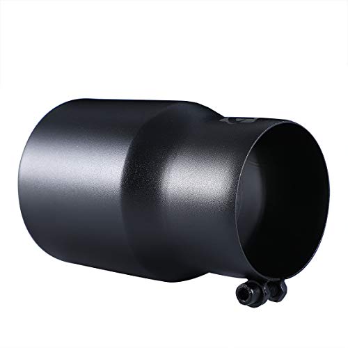 3.5" Black Stainless Steel Exhaust Tip