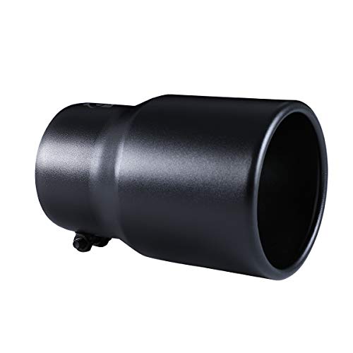 3.5" Black Stainless Steel Exhaust Tip