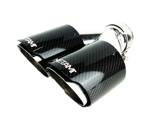 3" to 4" Dual Carbon Fiber Exhaust Tip