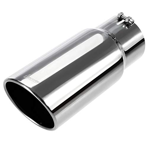Upower 5" to 6" Stainless Steel Exhaust Tip