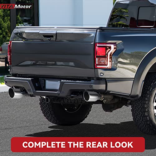 YITAMOTOR 2.5" Inlet Stainless Steel Exhaust Tip