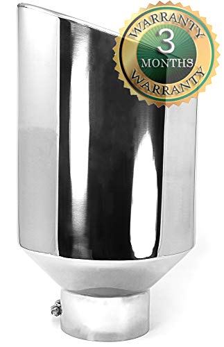 Stainless Steel 5" Inlet 10" Outlet Diesel Exhaust Tip