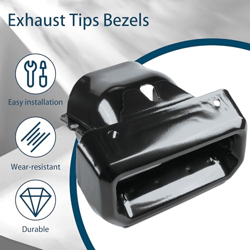 Stainless Steel Exhaust Tips for Chevy Silverado/GMC Sierra