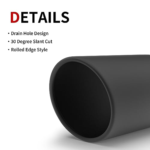 Universal 3" to 6" Stainless Steel Exhaust Tip