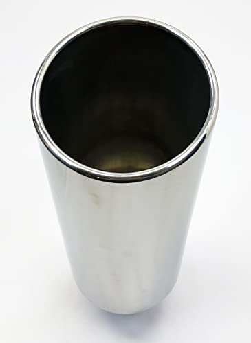6" Dia 18" Long Rolled Slant Exhaust Tip