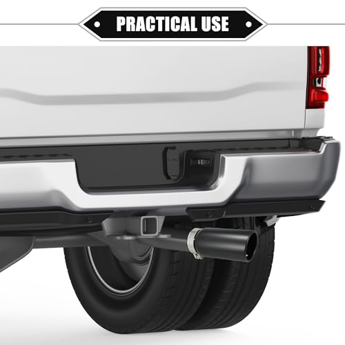 VekAuto Black Stainless Steel Exhaust Tip for Tacoma
