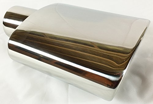 Polished Stainless Steel Rolled Oval Exhaust Tip