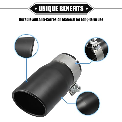 VekAuto Stainless Steel Exhaust Tip for Toyota Tacoma