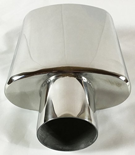 Polished Stainless Steel Rolled Oval Exhaust Tip