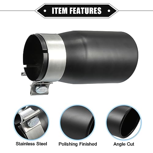 VekAuto Stainless Steel Exhaust Tip for Toyota Tacoma