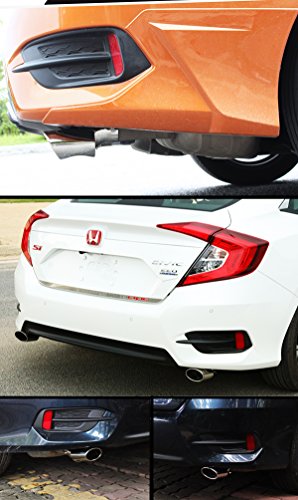 Stainless Steel Exhaust Tips for 2016-2020 Honda Civic