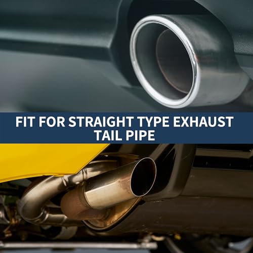 INFINAUTO Stainless Steel Slant Exhaust Tip for Honda Civic