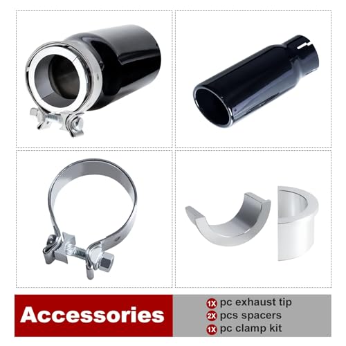 Edicapo Chrome Exhaust Tip for Toyota Tacoma