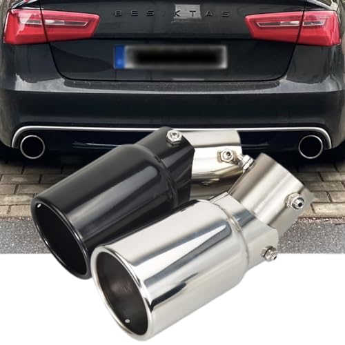 Adjustable Stainless Steel Exhaust Tips for Universal Fit