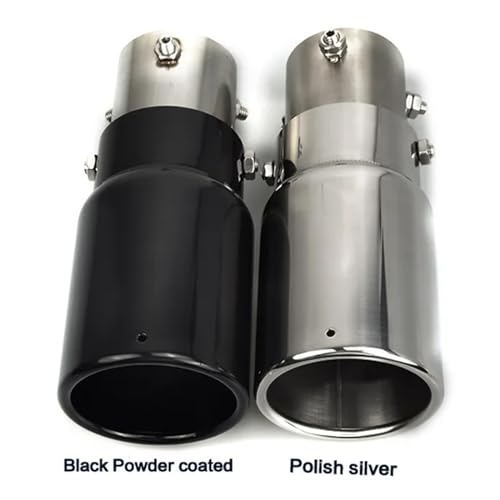 Adjustable Stainless Steel Exhaust Tips for Universal Fit