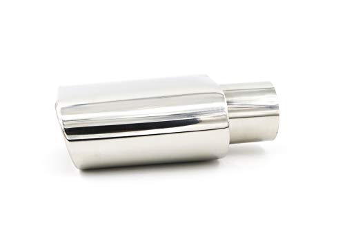 Stainless Steel 5.5x3 Exhaust Tip - 2.5" Inlet
