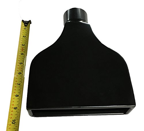 Black Stainless Steel Rectangular Exhaust Tip 7.75" x 2.25