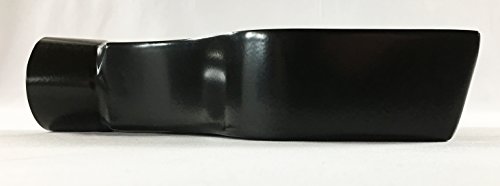 Black Stainless Steel Rectangular Exhaust Tip 7.75" x 2.25