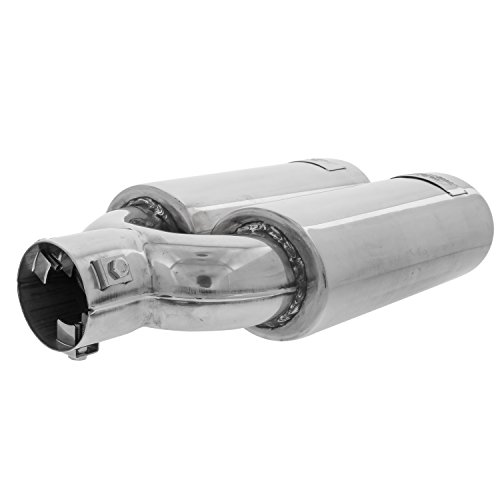 DC Sport Stainless Steel Oval Slant Cut Exhaust Tip