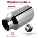 5" to 8" Chrome Diesel Exhaust Tip for Trucks