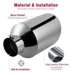 Upower 4" to 10" Bolt-On Exhaust Tip