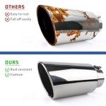 5" Inlet 7" Outlet Stainless Steel Diesel Exhaust Tip