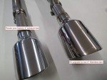 2008-2024 Ram 1500 5" Stainless Steel Exhaust Tips