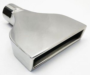 Wesdon Stainless Steel Rolled Rectangle Exhaust Tip