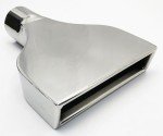 Wesdon Stainless Steel Rolled Rectangle Exhaust Tip