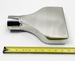 Wesdon Stainless Steel Rolled Rectangle Exhaust Tip