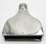 Wesdon Stainless Steel Rolled Rectangle Exhaust Tip