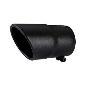 Black Stainless Steel 3.5" Inlet Exhaust Tip