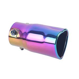 Universal Colorful Chrome Exhaust Tip for Cars