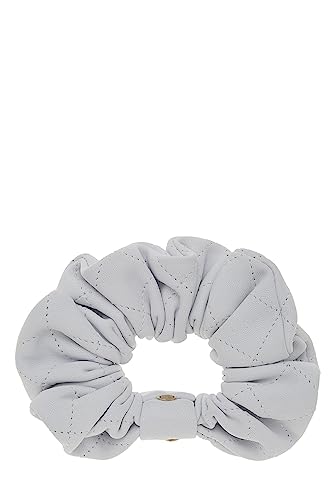 Chanel Pastel Blue Lambskin 'CC' Scrunchie, Luxury Beauty