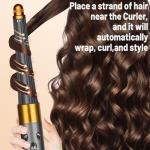 ZEPHBLOW Long Gold Conical Barrel for Dyson Airwrap