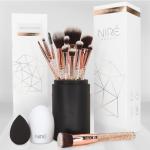 Niré Beauty 15-Piece Glitter Makeup Brush Set