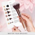 Niré Beauty 15-Piece Glitter Makeup Brush Set