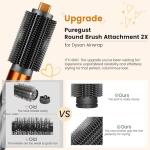 PureGust 2.3-Inch Volumizing Brush Attachment for Dyson